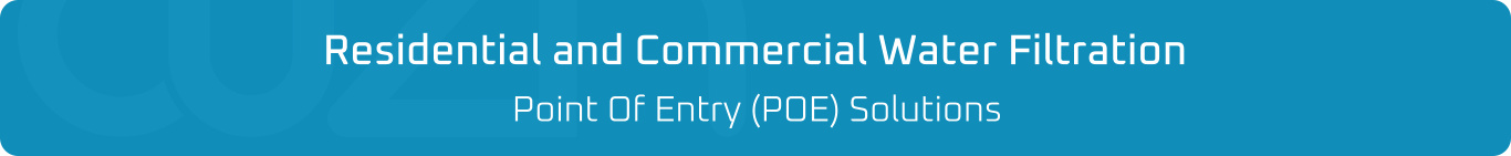 poe residential commercial water filters