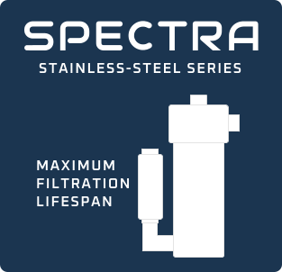 spectra water filter menu promo